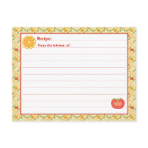 De gezonde het Leven Kaart van het Recept