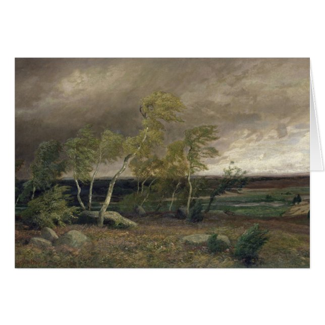 De gezondheid in een Storm, 1896 (Voorkant Horizontaal)