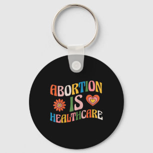 De gezondheidszorg is feministisch pro choice groo sleutelhanger