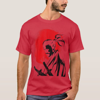 De Ghost Samurai Warrior Anime Manga Bushido (4) T-shirt