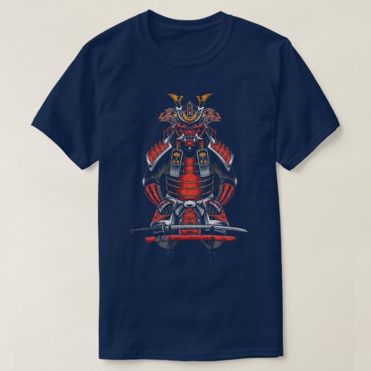 De Ghost Samurai Warrior Anime Manga Bushido (8) T-shirt (Design voorkant)
