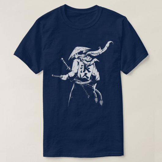 De Ghost Samurai Warrior Anime Manga Bushido (9) T-shirt (Design voorkant)