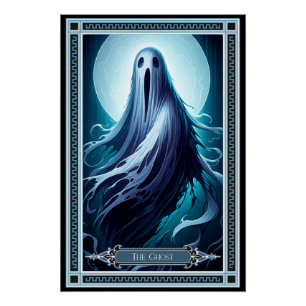 De Ghost Tarot Kaart Perfect Poster