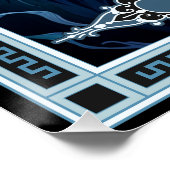 De Ghost Tarot Kaart Perfect Poster (Hoek)