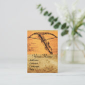 DE GIANT CROSSBOW MONOGRAM VISITEKAARTJE (Staand voorkant)