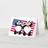 De Giant Panda's Note Kaart (Voorkant)