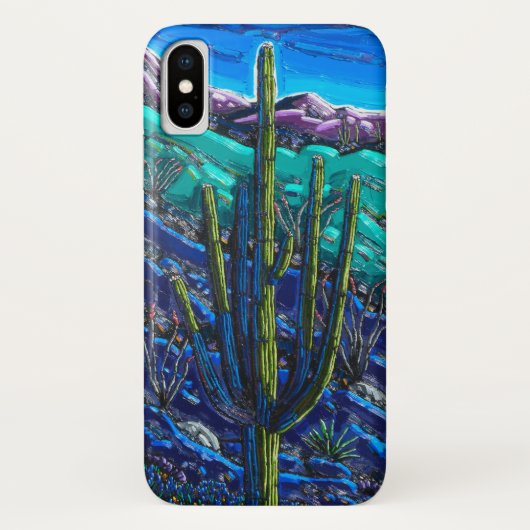 De Giant Saguaro iPhone 10 Hoesje (Achterkant)