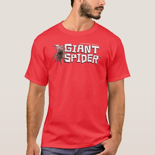De Giant Spider T-Shirt (Voorkant)