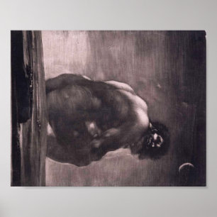 De Giant van Francisco de Goya Poster