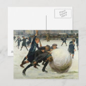De Giantest Sneeuwbal, 1903 Briefkaart (Voorkant / Achterkant)
