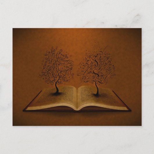 De GiddyUp-structuur en de Bickham-scriptstructuur Briefkaart (Voorkant)