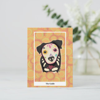 De Gids – Día de los Muertos Hond Tarot Kunst Briefkaart