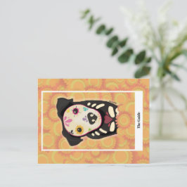 De Gids – Día de los Muertos Hond Tarot Kunst Briefkaart