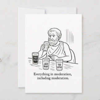 De gids van Aristoteles voor matiging