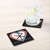 De Gift of Love Bindrune Onderzetter (Insitu)