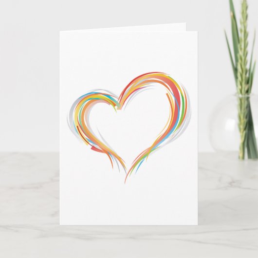 De Gift van de liefde Kaart (Voorkant)