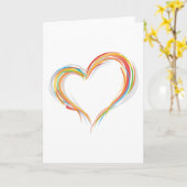 De Gift van de liefde Kaart (Gele Bloem)