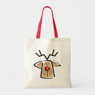 De Gift van het Rendier van Kerstmis Tote Bag