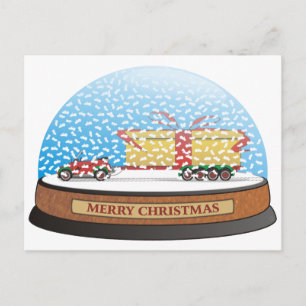 De Gift van Kerstmis van de Auto van Eco Feestdagenkaart
