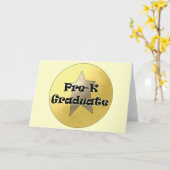 De Giften van Afstuderen pre-k Kaart (Gele Bloem)