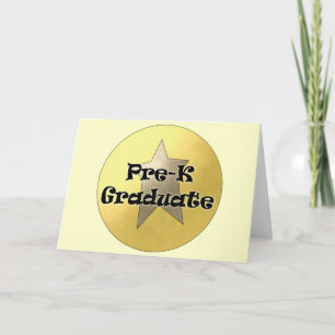 De Giften van Afstuderen pre-k Kaart