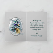 De Giften van Kerstmis van Terrier van de Feestdagen Kaart (Binnen)