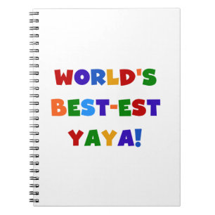 De Giften van Yaya van het best-est-Beste van de h Notitieboek