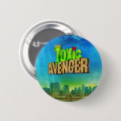 De giftige Avenger Ronde Button 5,7 Cm (Voorkant /achterkant)