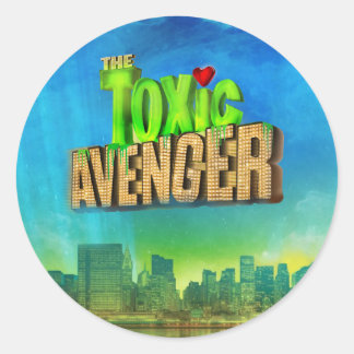 De giftige Avenger Ronde Sticker