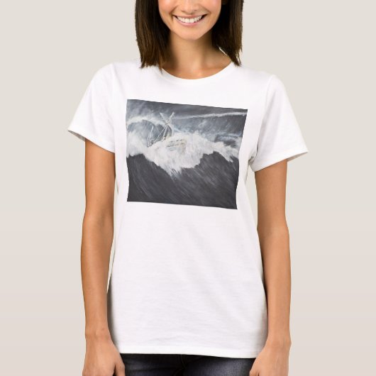 De Gigantic Wave T-shirt (Voorkant)