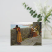 De gijzelaar, c. 1912, ingediend door Edmund Blair Briefkaart (Staand voorkant)