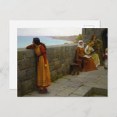 De gijzelaar, c. 1912, ingediend door Edmund Blair Briefkaart (Voorkant / Achterkant)