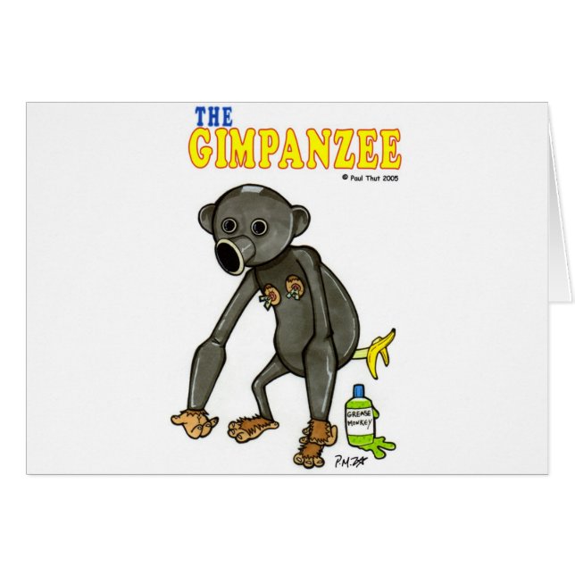 De Gimpansee (Voorkant Horizontaal)