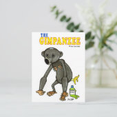 De Gimpansee Briefkaart (Staand voorkant)