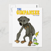 De Gimpansee Briefkaart (Voorkant / Achterkant)