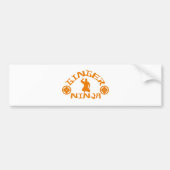 De Ginger Ninja Bumpersticker (Voorkant)