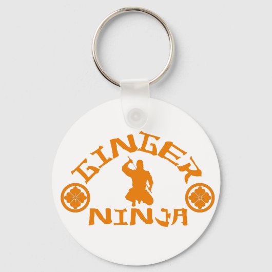 De Ginger Ninja Sleutelhanger (Voorkant)