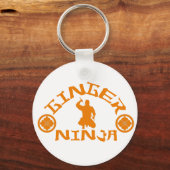 De Ginger Ninja Sleutelhanger (Voorkant)