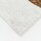 De giraf fleece deken (Hoek)