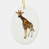 De Giraffe Keramisch Ornament (Achterkant)