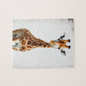 De giraffe legpuzzel (Horizontaal)