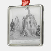 De Giraffes met de Arabieren Metalen Ornament (Links)