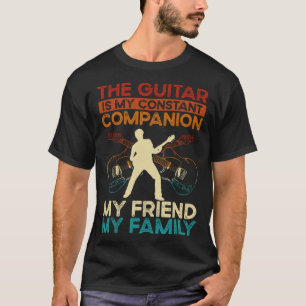 De gitaar is mijn constante metgezel Mijn vriend T-shirt