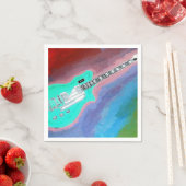 De gitaar papieren servetten (Insitu)