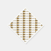 De gitaar servetten (Hoek)