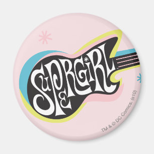 De Gitaar van Supergirl Magneet