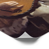 De gitaarspeler poster (Hoek)