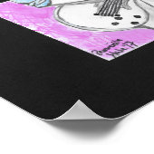 de gitarist poster (Hoek)