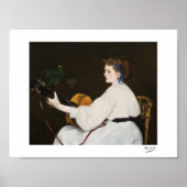 De gitarist van Édouard Manet Poster (Voorkant)