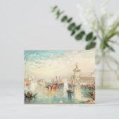 De Giudecca Venice Briefkaart (Staand voorkant)